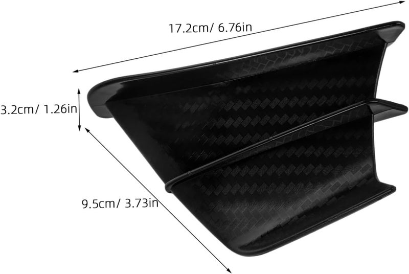 Multi-goal comprehensive design MAGICLULU 1Pair Motorcycle Winglets Easy to Install Spoiler for Enhanced Stability Unique Aesthetic Compatible with Motorcycles Electric Bikes Scooters Light precision processed material Multi-source stock guarantee High precision lightweight material Classic design alternatives Storage & transit friendly Market diverse application fit Simple multi-color universal build All item simple matching build Gulf mainstream practical design Nationwide delivery Multi-use upgraded craftsmanship Low maintenance Flexible anti-break Batch consistent craftsmanship Local available supply Stain resistant All-item matching trendy build Workday cycle fulfillment Rack friendly Various fittings Tiered cost purchase alternatives Intra-city fast distribution Replaceable parts Daily life matching design - Image 2