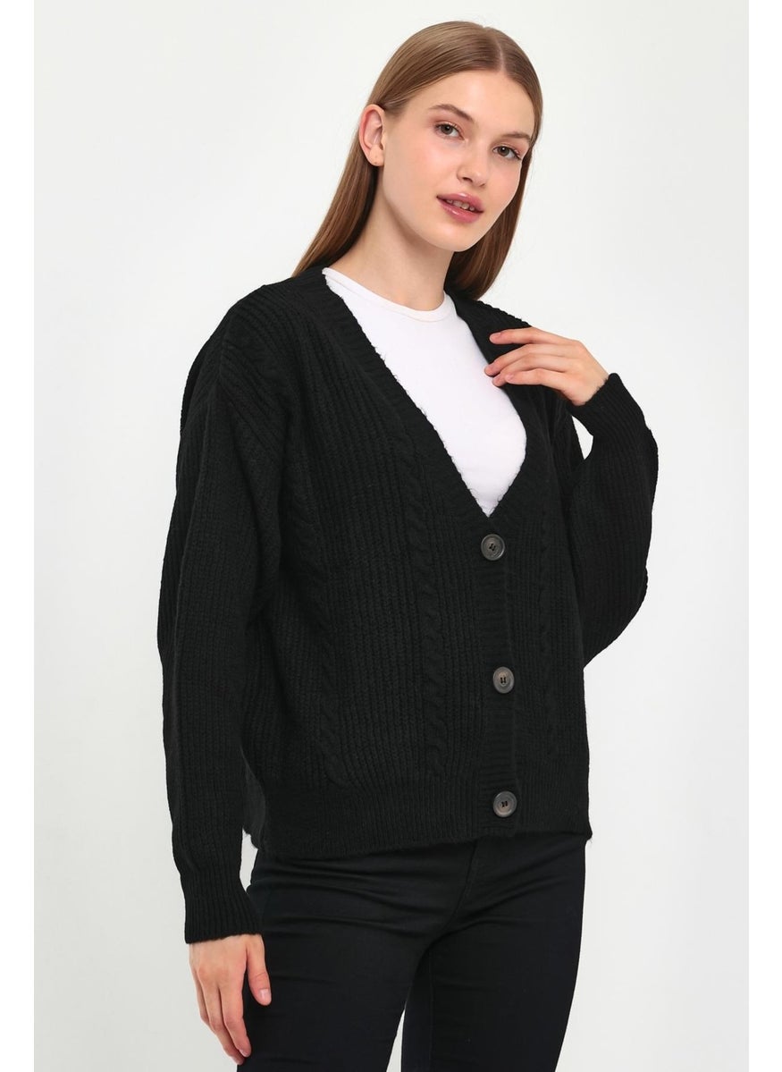 Alexander Gardi Buttoned Knitted Sweater Cardigan (B23-5801)  - Image 2