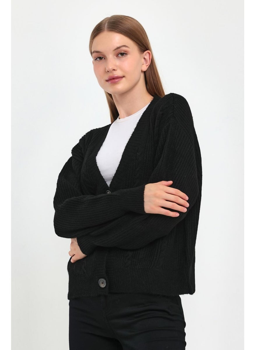 Alexander Gardi Buttoned Knitted Sweater Cardigan (B23-5801)  - Image 3