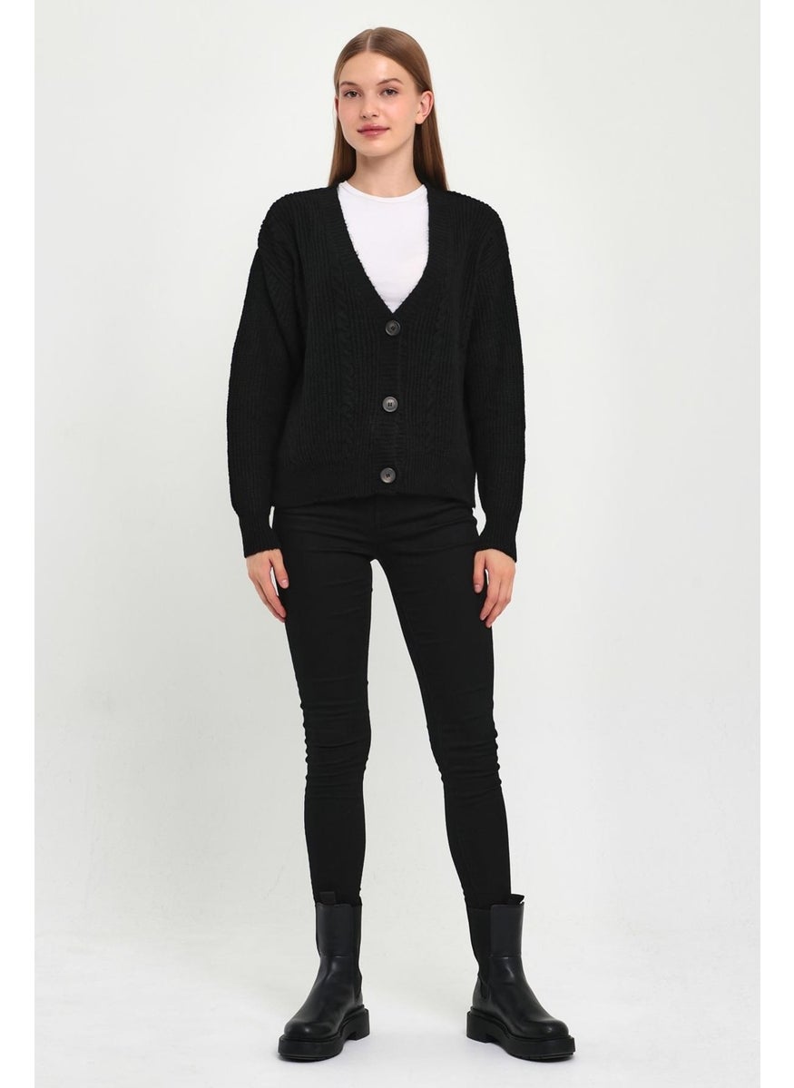 Alexander Gardi Buttoned Knitted Sweater Cardigan (B23-5801)  - Image 1