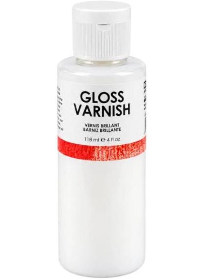 Art Rangers Gloss Varnish for Acrylic Paintings, 118ml - Enhances Color & Protects Artwork - Image 1