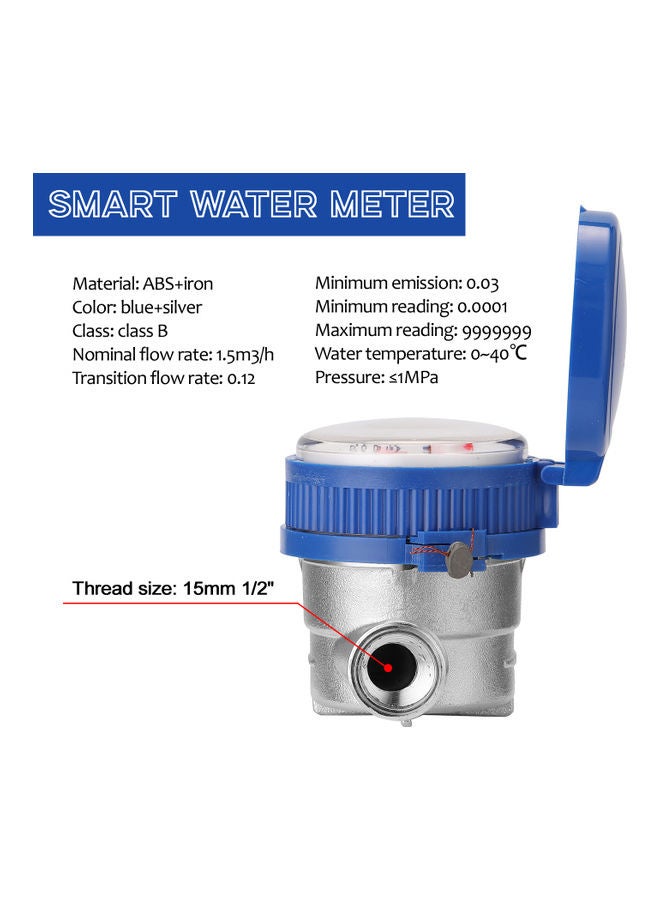 15mm  Water Meter Set Multicolour - Image 2