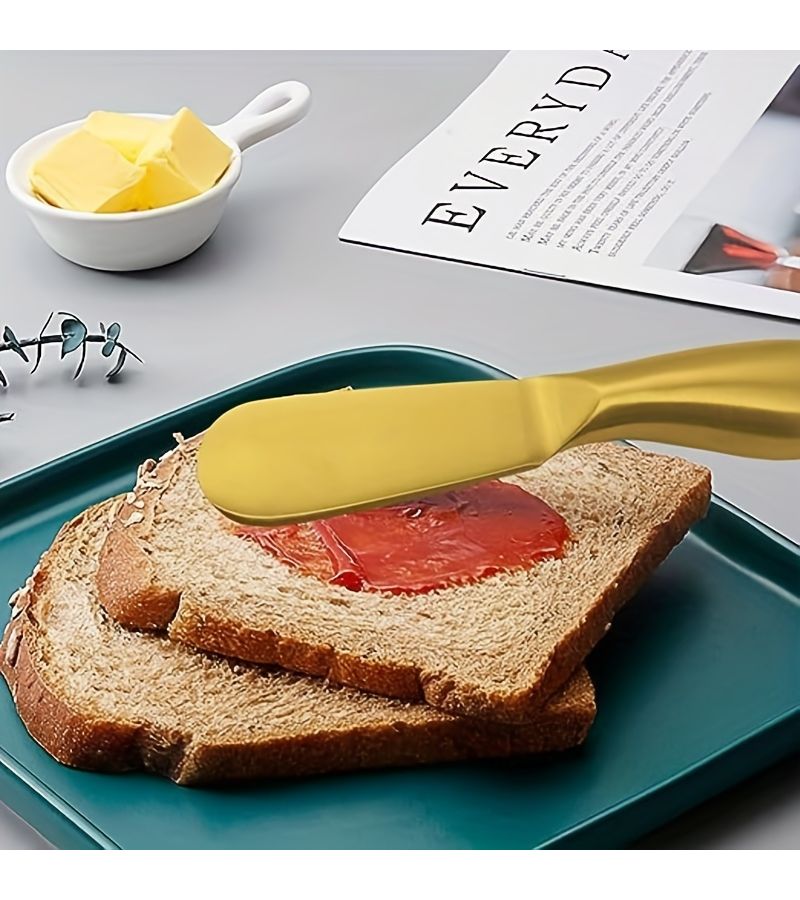 Stainless Steel Butter Cheese Knives Set of 4 Spreader Tool & Kitchen Essential - Image 2
