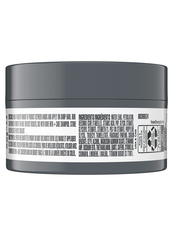 Dove Men+Care DOVE MEN + CARE Styling Aid 3 count Sculpting Hair Paste Hair Product for a Medium Hold Hair Styling for a Textured Look With A Matte Finish 1.75 oz - Image 2