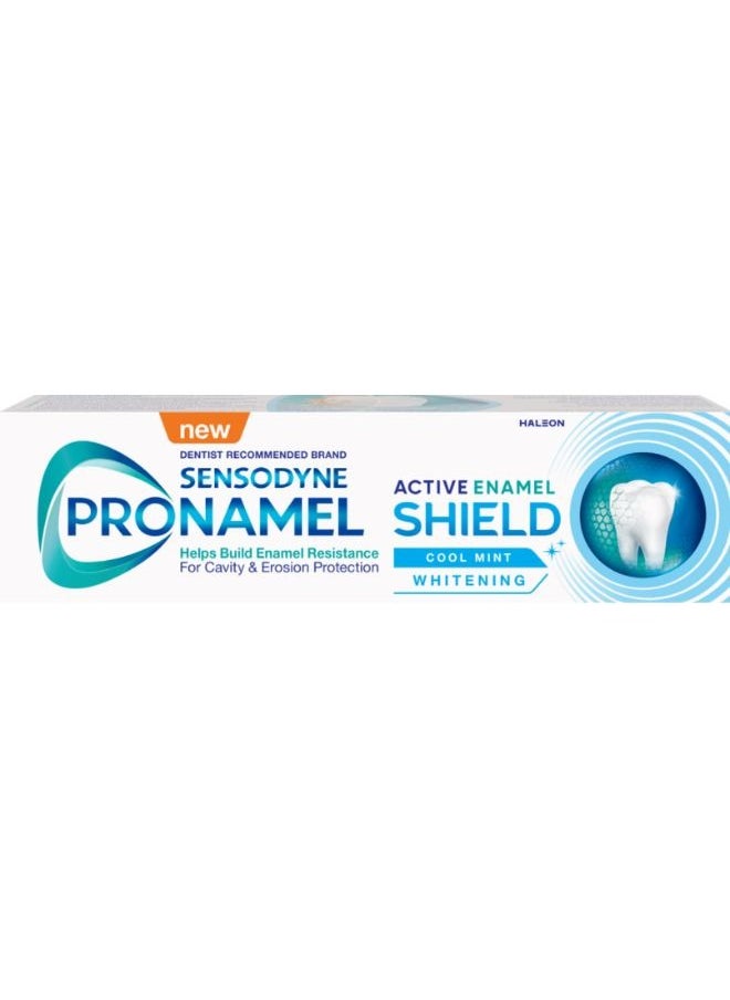 Sensodyne - Pronamel Active Shield Cool Mint Whitening Toothpaste 75ml 75ml - Image 1