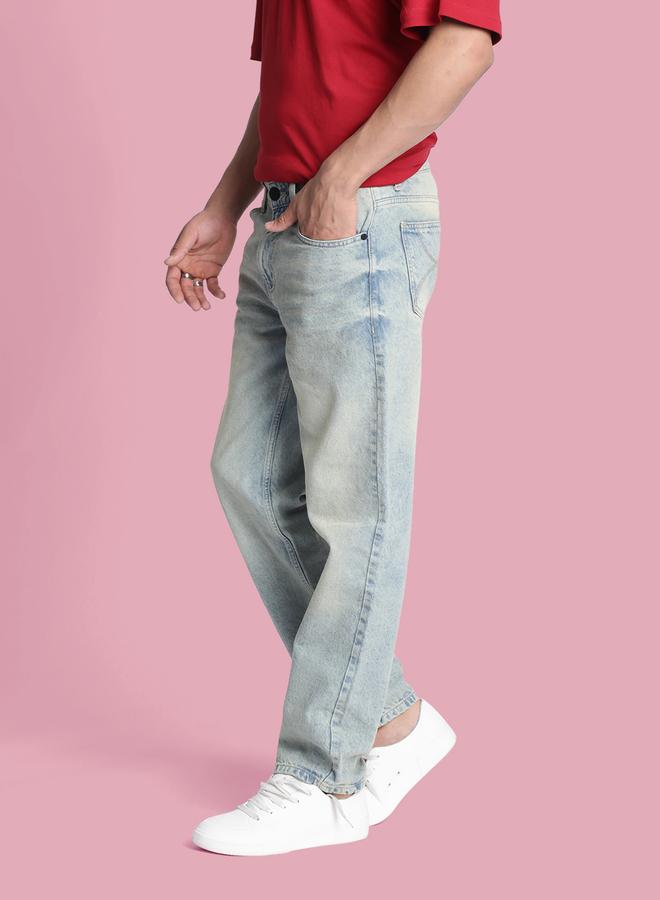 تايك تو جينز رجالي بقصة مريحة وغسيل حمضي من بيني كليد - Image 2