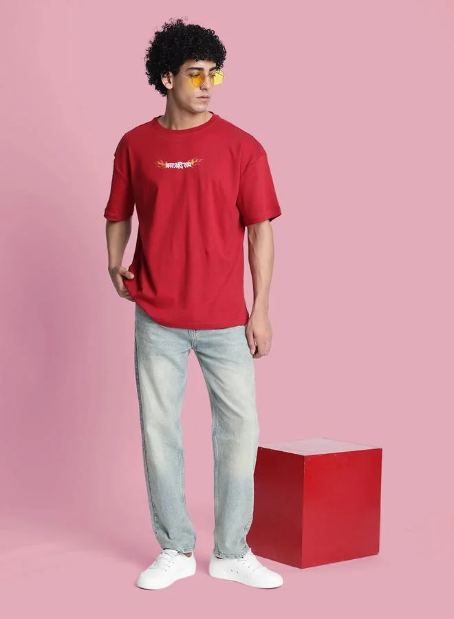 Styli Men Relaxed Fit Acid Wash Jeans By Bene Kleed