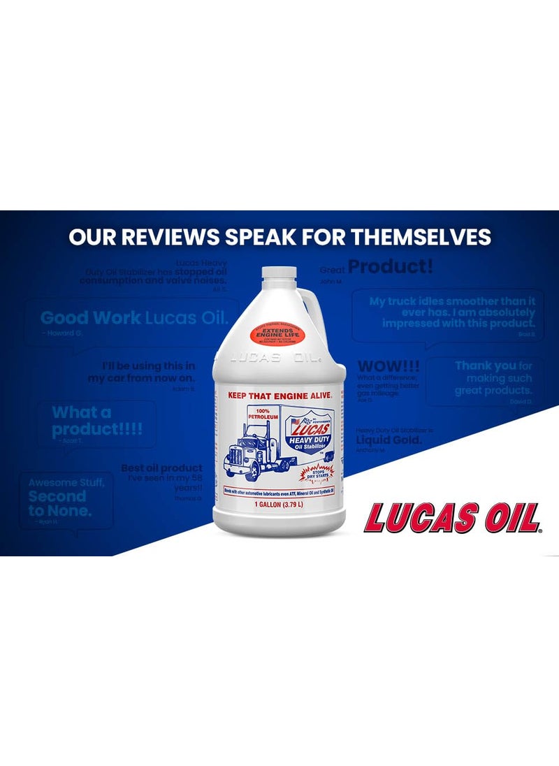 LUCAS OIL Lucas Oil 10002 Heavy Duty Oil Stabilizer - 1 Gallon  - Image 3