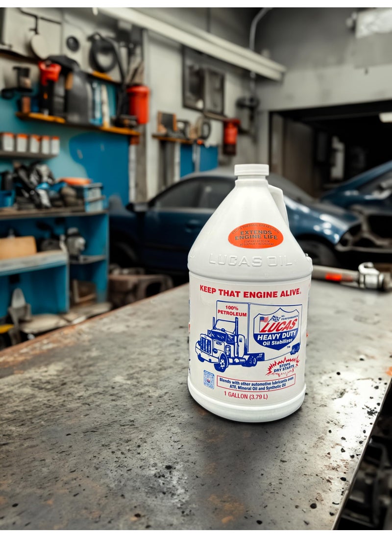 LUCAS OIL Lucas Oil 10002 Heavy Duty Oil Stabilizer - 1 Gallon  - Image 4
