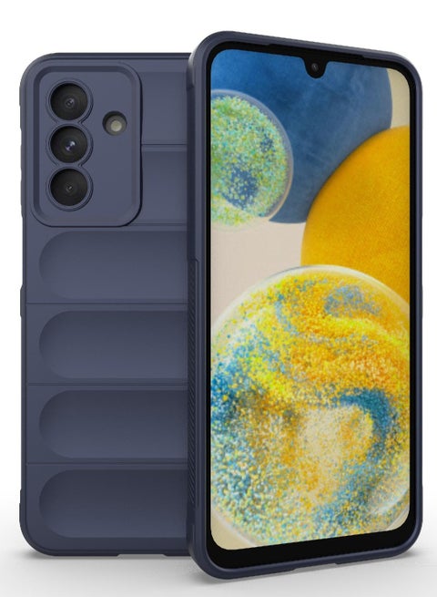 جراب موبايل ماجيك شيلد  سيليكون مضاد للصدمات وحمايه للكاميرا متوافق   Samsung Galaxy A26 (ازرق غامق)