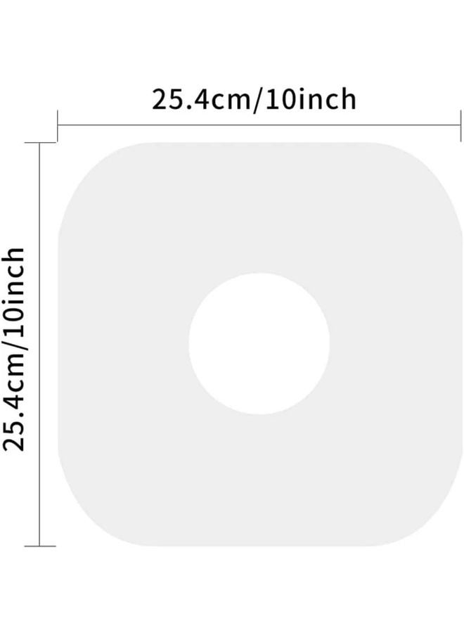 12 بوصة أكمام ورق كرافت بيضاء 20 حزمة لأسطوانات الفينيل 33 دورة في الدقيقة أغطية حماية مضادة للكهرباء الساكنة 100 غرام - Image 5