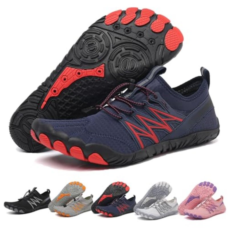 Bronoir Barefoot Shoes, Bronoir Air Barefoot Shoes, Minimalist Trail Runner Men Women Trail Running Shoes - Image 1