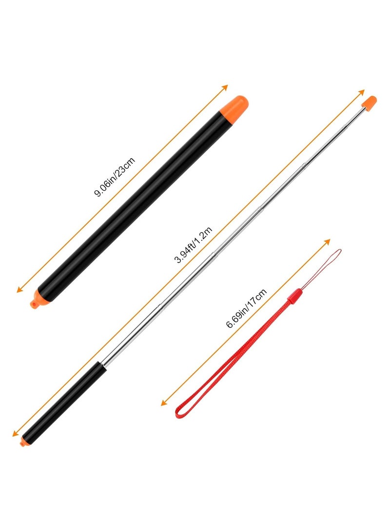 NIIMBOT Teachers Pointer, Retractable Pointer Stick, Handheld Pointer Stick, Teacher Pointer Stick, Telescoping Teachers Pointer, for Presentations Teaching, Lectures and Seminars Office, Black - Image 3