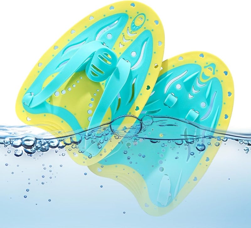 Swimming Paddles Anti-Slip Pool Aquatic Training Gear - Image 1