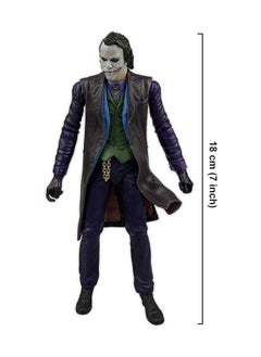 General NECA DC Comics The Dark Knight Joker Heath Ledger Exclusive Clown Figure 18cm  - Image 3