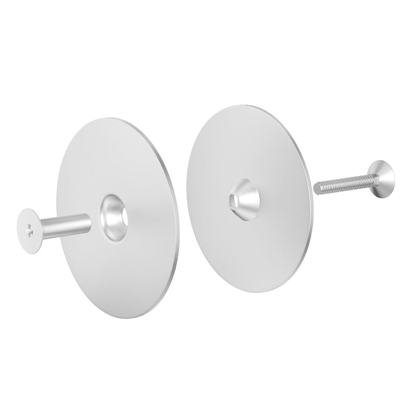 Steel Door Hole Cover Plate258 Diameter Round Deadbolt Cover PlateDoor Knob Hole Cover PlateDoor Lock Hole Filler PlateStainless Steel 1 Pack