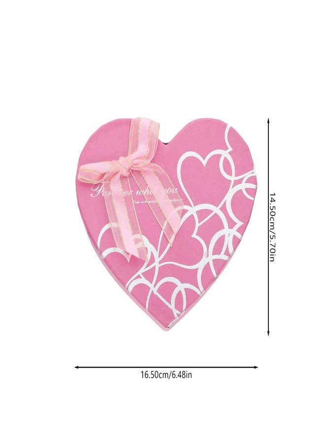 Sewroro 4 Pcs Heart Shaped Box Love Heart Case Empty Wedding Candy Boxes Chocolate Container, Creative Storage Boxes for Valentine's Mother's Day - Image 4