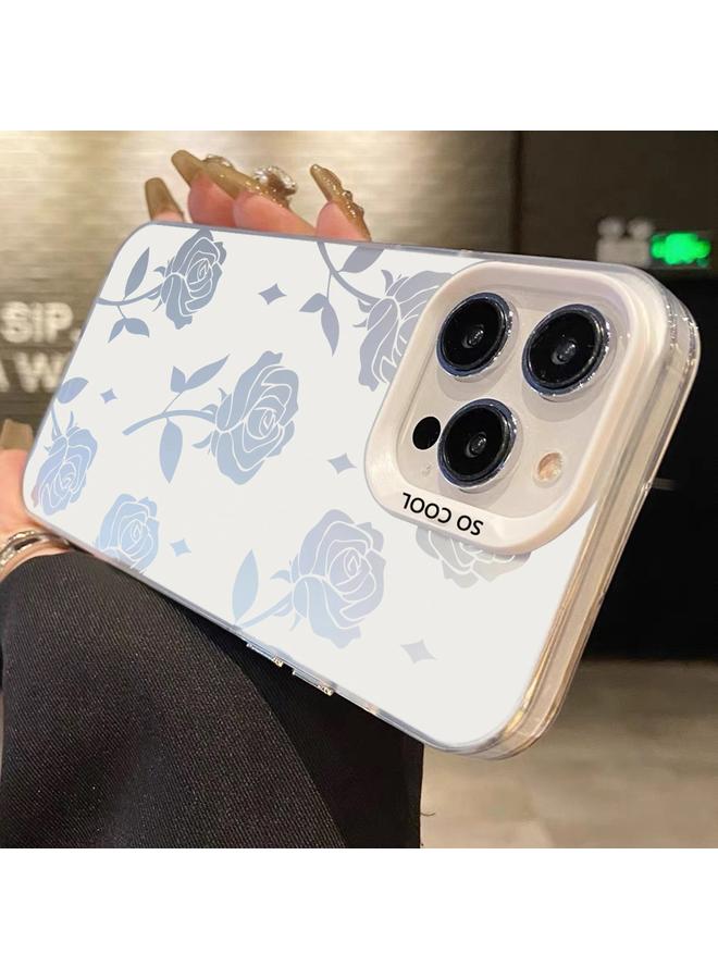 S-TOP Case For iPhone X / XS Silver Painting PC Hybrid TPU Phone Case - Image 2