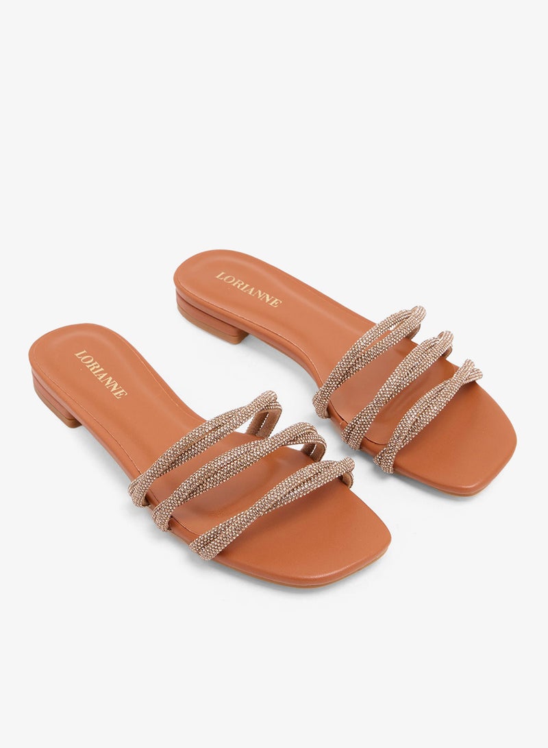 LORIANNE Martha Re-Flat Sandals - Image 4