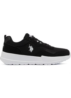 U.S. Polo Assn. Men's Black Low-Top Sneakers - Lightweight Lace-Up Design, Comfortable for Everyday Outfits  - Image 1