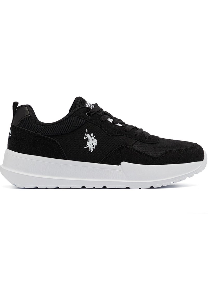 U.S. Polo Assn. - Men's Black Low-Top Sneakers - Lightweight Lace-Up Design, Comfortable for Everyday Outfits - Image 1