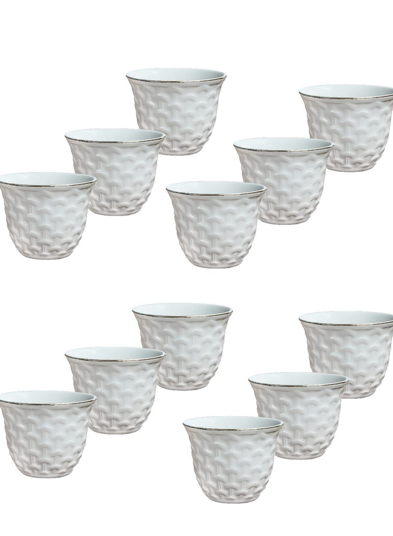 باصرة طقم فناجين قهوة عربية 12 قطعة - Image 2