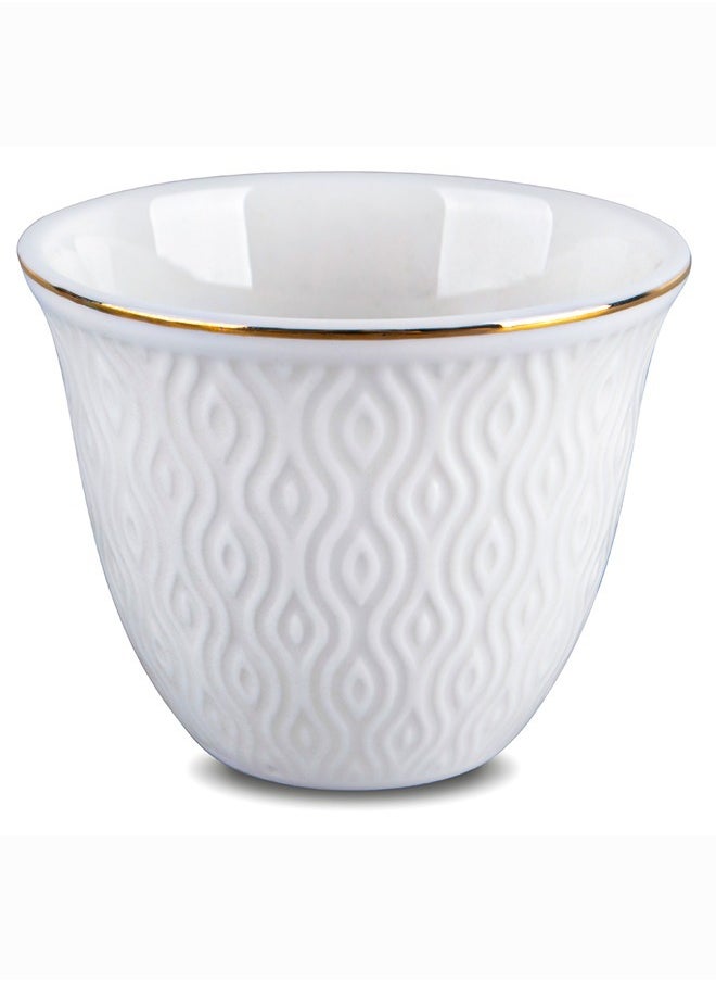 BASURRAH A set of Arabic coffee cups, 12 pieces  - Image 1
