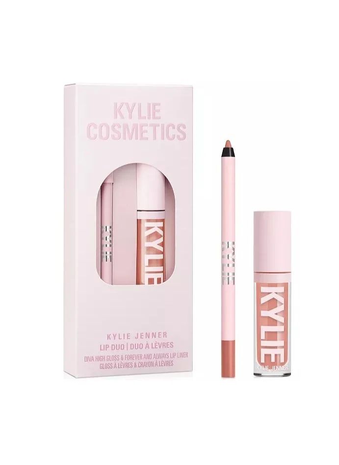 Kylie Cosmetics 2-pc. Diva Gloss and Liner Duo Gift Set, Savings 30%