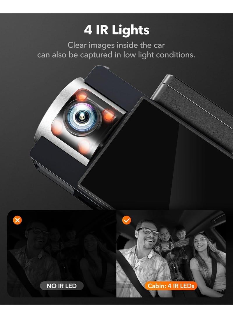 وولف بوكس كاميرا لوحة القيادة الأمامية والخلفية من الداخل - Image 4