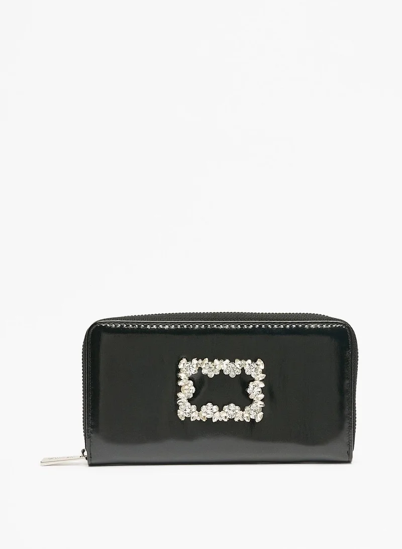 فلورا بيلا من شو إكسبرس Womens Studded Zip Around Wallet Ramadan Collection
