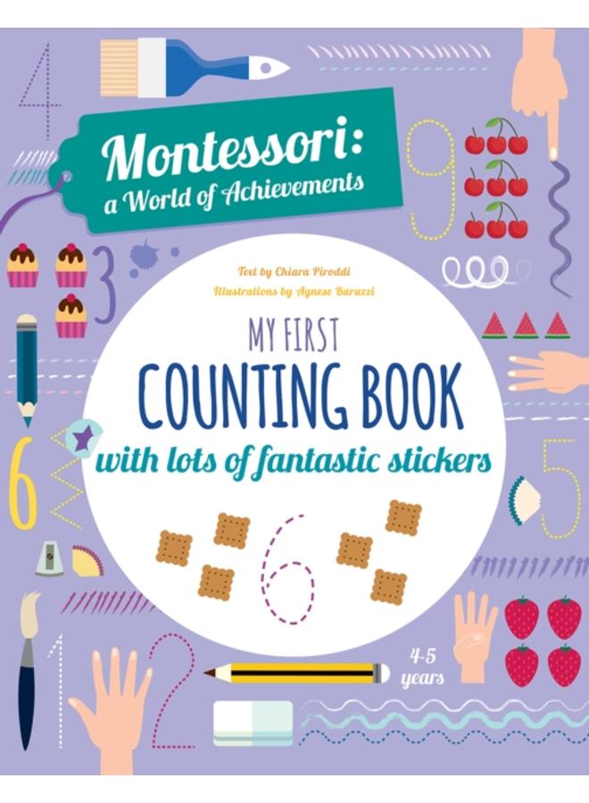 My First Counting Book : Montessori Activity Book 