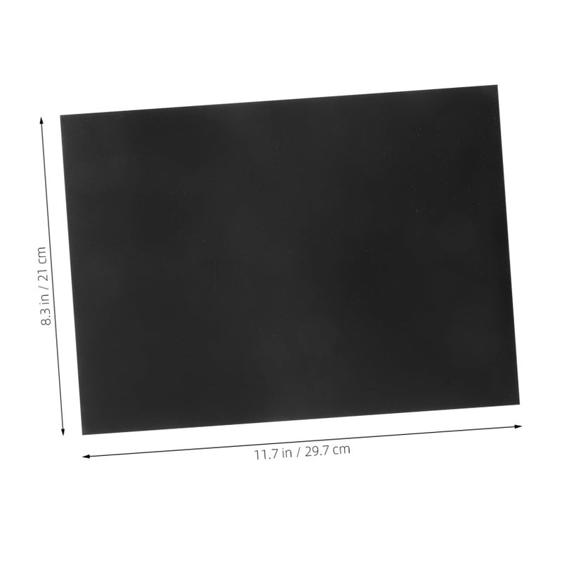 10 قطعة من أوراق PVC غير لامعة، فيلم بلاستيكي صلب للحرف اليدوية DIY وإطارات الصور وديكور المنزل - Image 3