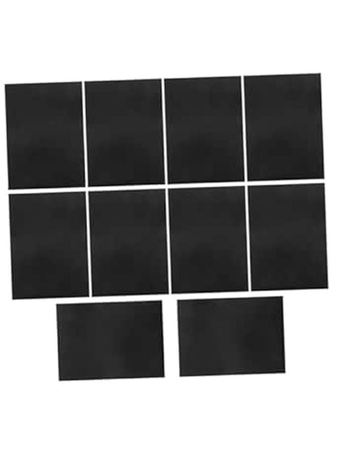 10 قطعة من أوراق PVC غير لامعة، فيلم بلاستيكي صلب للحرف اليدوية DIY وإطارات الصور وديكور المنزل - Image 1
