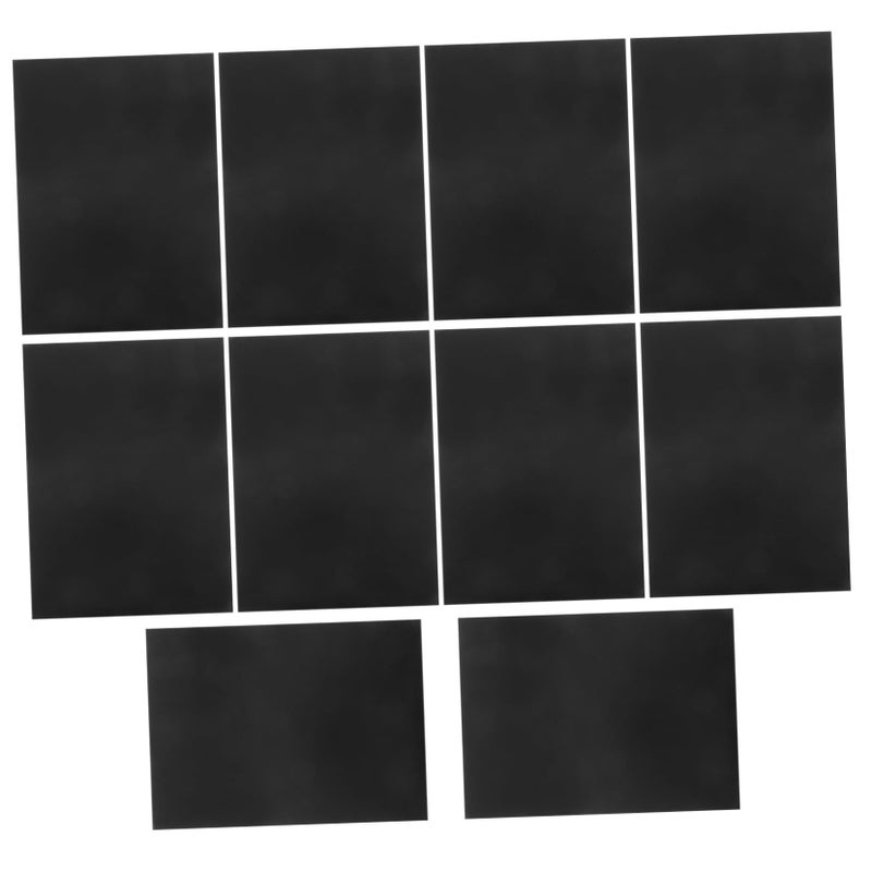 10 قطعة من أوراق PVC غير لامعة، فيلم بلاستيكي صلب للحرف اليدوية DIY وإطارات الصور وديكور المنزل - Image 2