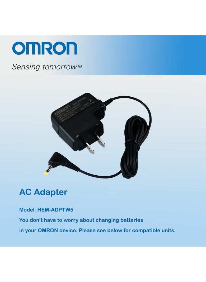 Omron Omron AC Adapter – Compatible Power Supply for Select Omron Blood Pressure Monitors  - Image 3