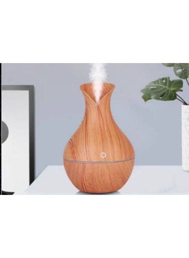 Illuminated Wooden Vase Diffuser (300ml)