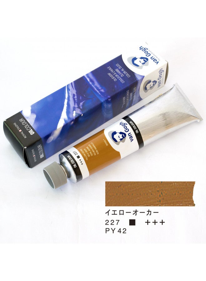 Van Gogh Oil Color Paint, 200ml Tube, Yellow Ochre 227 - Image 2