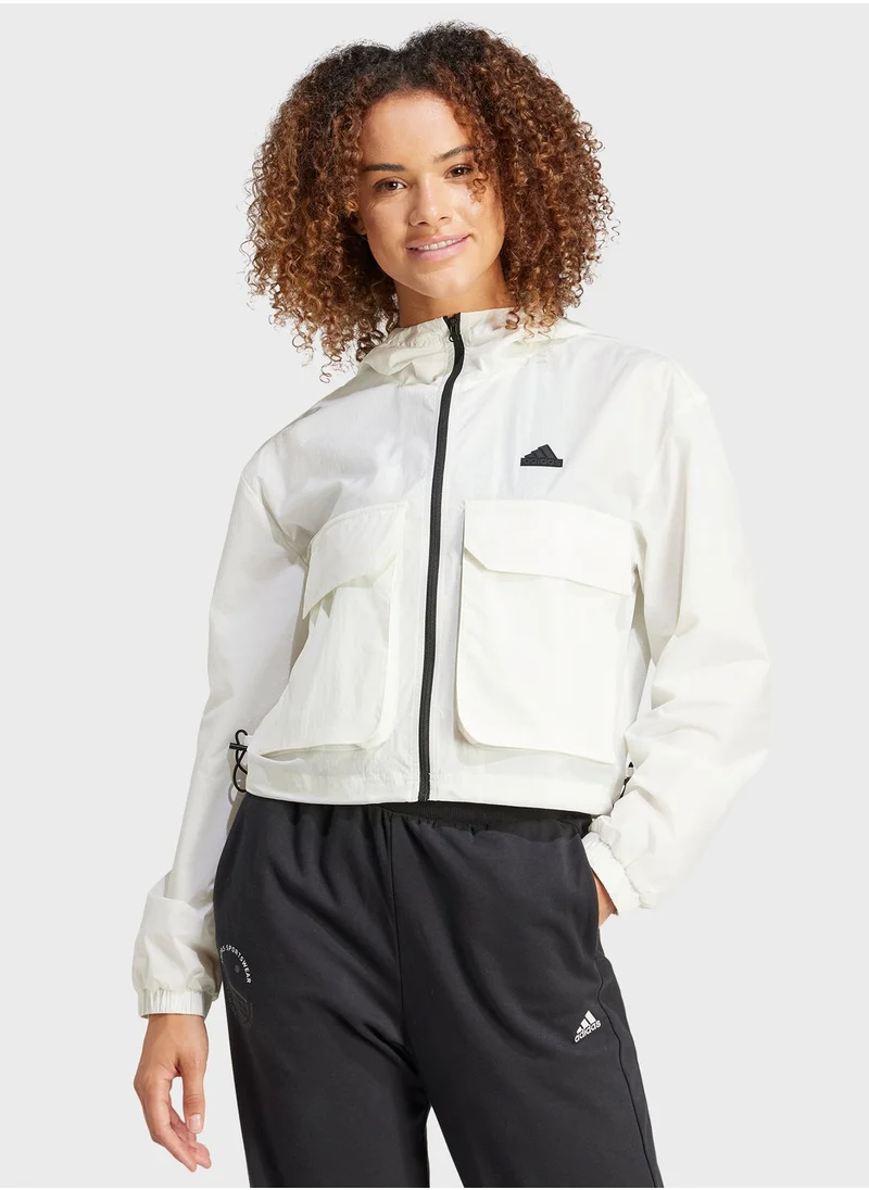 Adidas City Escape Q2 Windbreaker Jacket