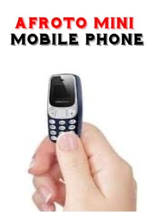 The BM10 Mini dual SIM phone with 512 MB internal memory is the smallest phone in the world - pzsku/ZB7AA551203ED19C49995Z/45/_/1702579110/fa2a9e3c-8978-40b5-978f-438313b51ddb