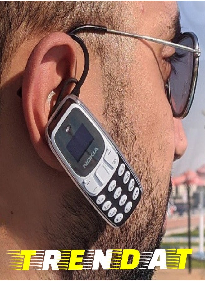 ماركة غير محددة - هاتف BM10 مينى ثنائي الشريحة بذاكرة داخلية سعة 512 ميجابايت اصغر هاتف فى العالم - Image 1
