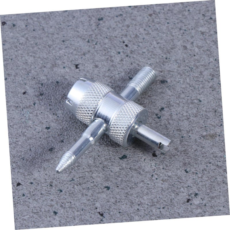 Way Tire Tool with Brass Cores for Valve Installation and Removal - Image 5