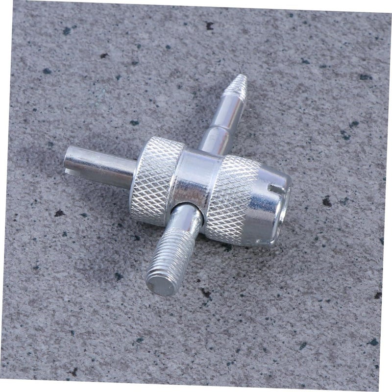 Way Tire Tool with Brass Cores for Valve Installation and Removal - Image 4