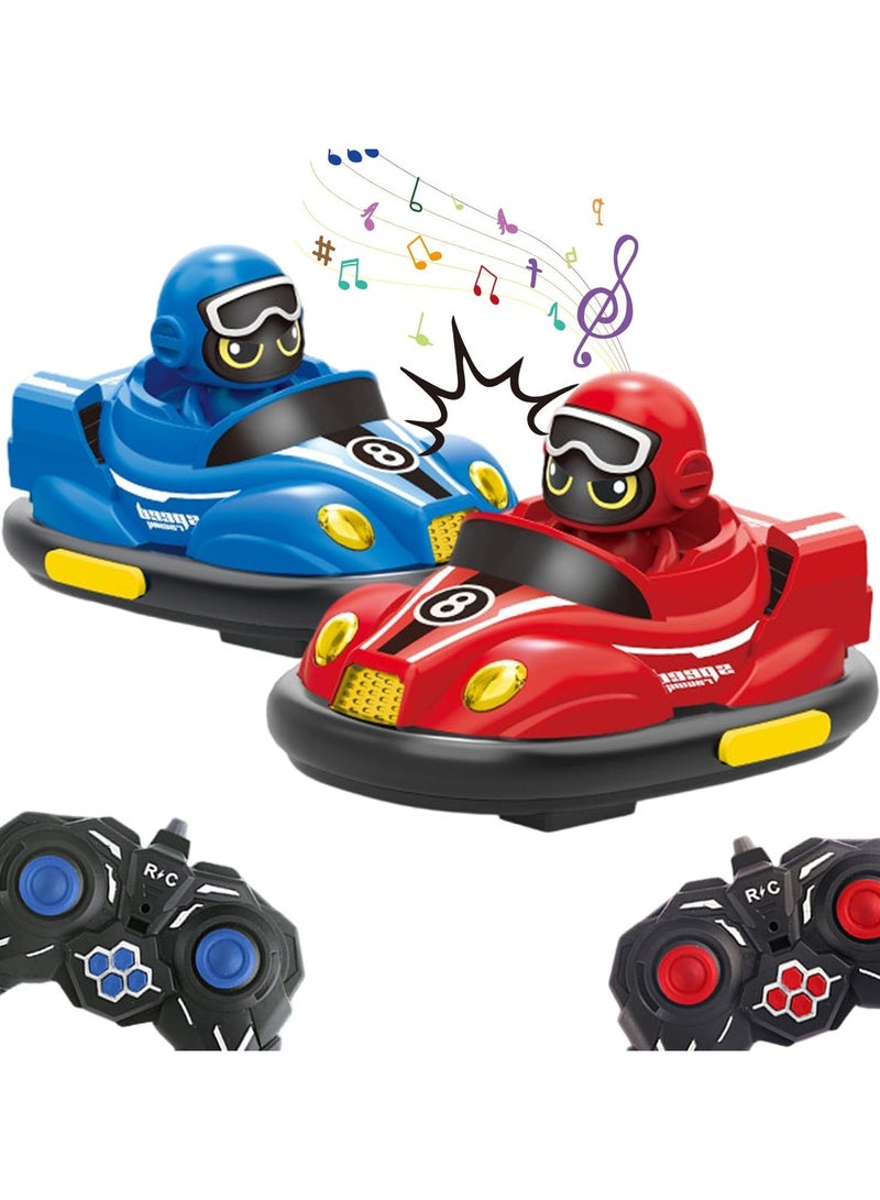 general Kids RC Car Playset, RC Racing Car Playset, Electronic Crash and Pop Up Game with 2 Characters, Cool Indoor and Outdoor Birthday Gift 3 4 5 6 7 8-12 Years Old Children Boys Children Teenagers - Image 1