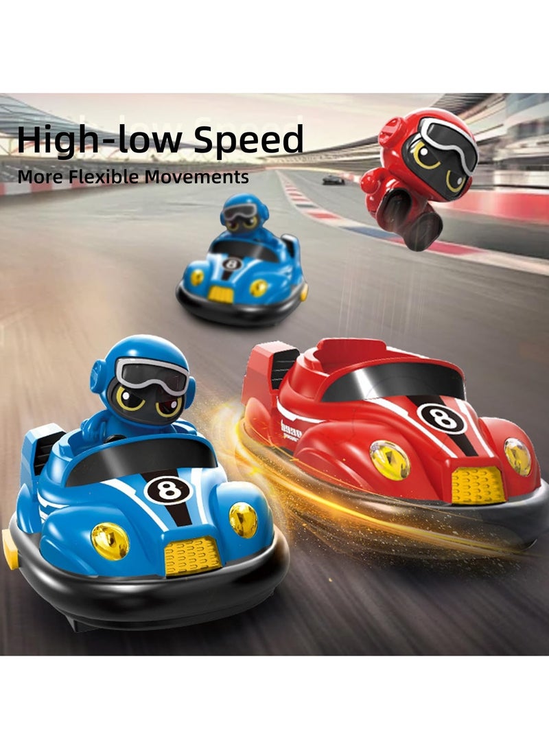 general Kids RC Car Playset, RC Racing Car Playset, Electronic Crash and Pop Up Game with 2 Characters, Cool Indoor and Outdoor Birthday Gift 3 4 5 6 7 8-12 Years Old Children Boys Children Teenagers - Image 3