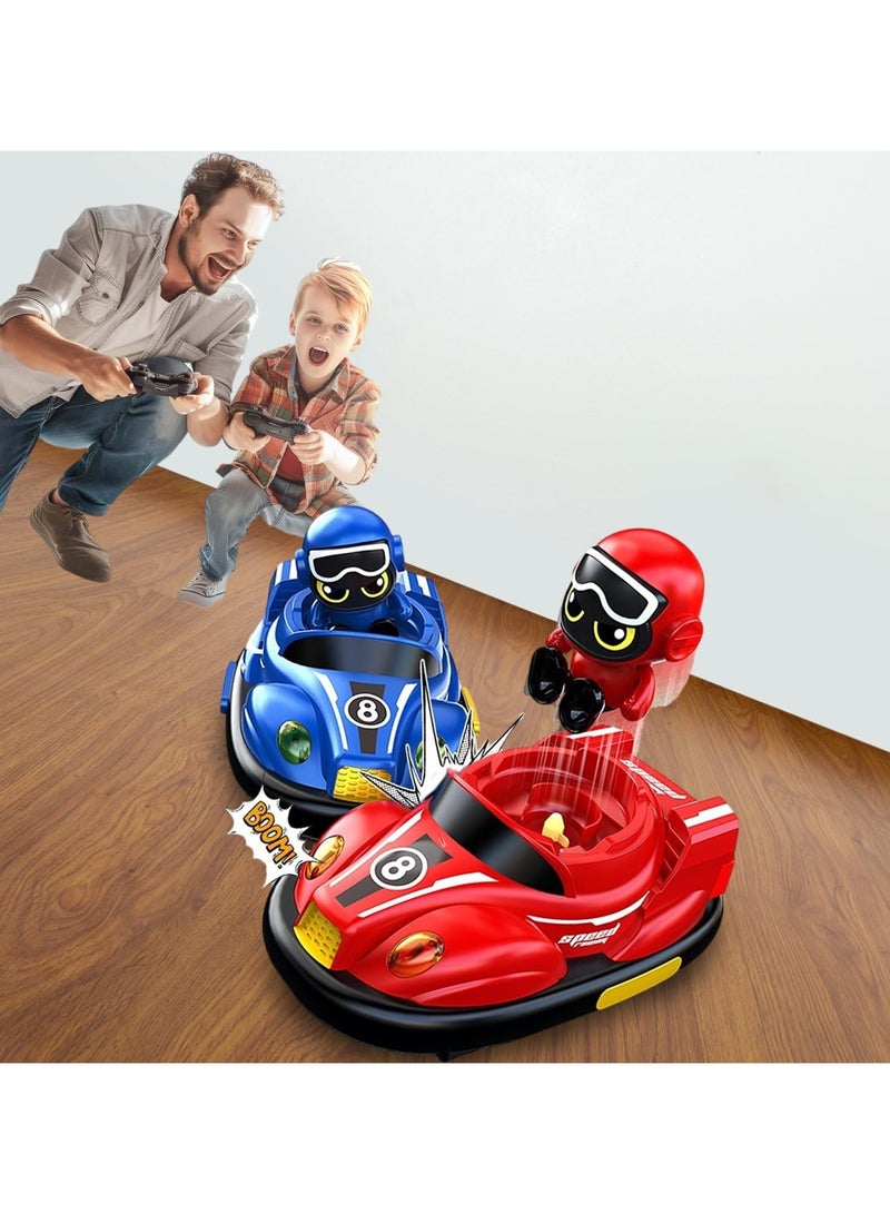 general Kids RC Car Playset, RC Racing Car Playset, Electronic Crash and Pop Up Game with 2 Characters, Cool Indoor and Outdoor Birthday Gift 3 4 5 6 7 8-12 Years Old Children Boys Children Teenagers - Image 5