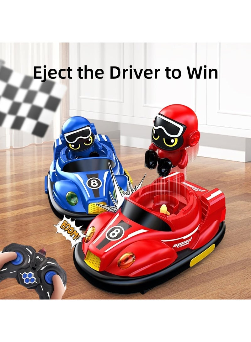 general Kids RC Car Playset, RC Racing Car Playset, Electronic Crash and Pop Up Game with 2 Characters, Cool Indoor and Outdoor Birthday Gift 3 4 5 6 7 8-12 Years Old Children Boys Children Teenagers - Image 2