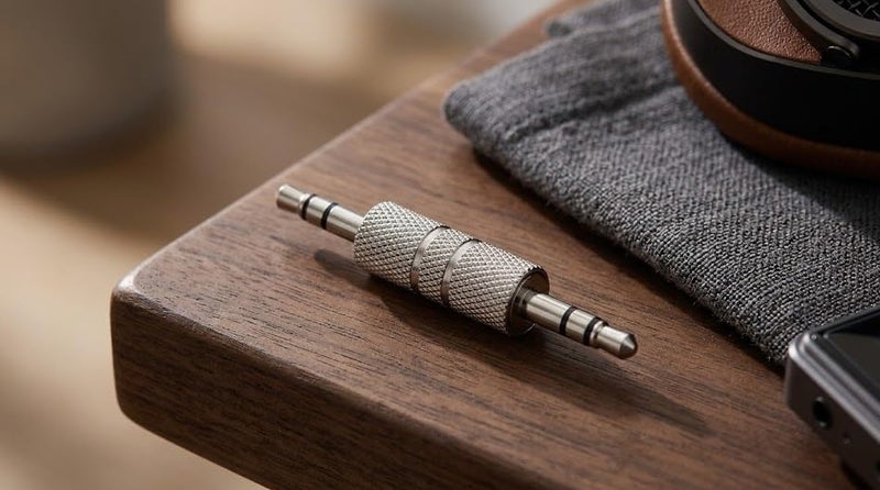Aeoss 3.5mm Stereo Male to 3.5mm Male Audio Headphone Adapter Jack Coupler Connector-Dual Pack for Enhanced Connectivity and Convenience (2 Pcs Set) - Image 3