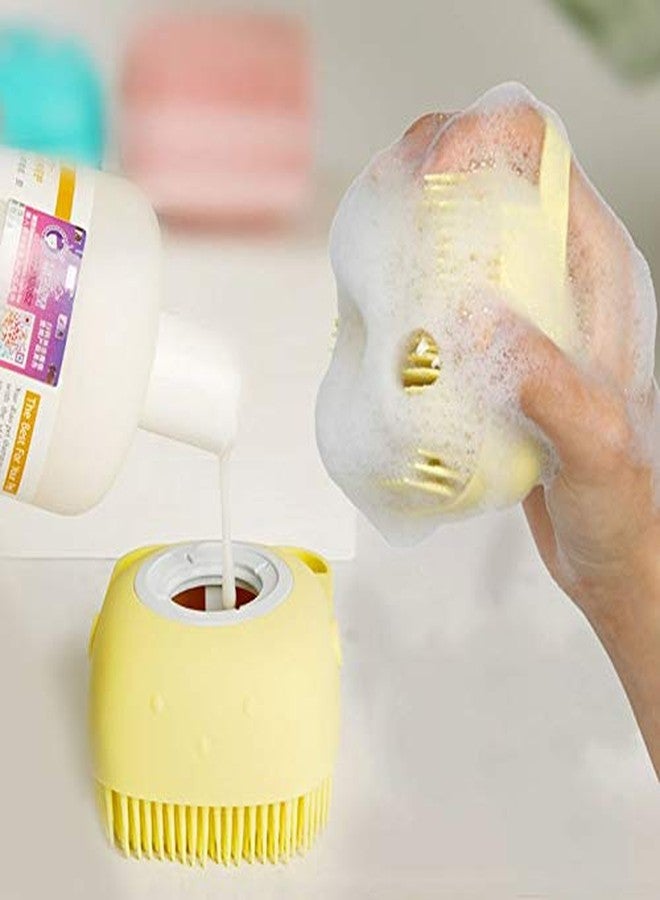 IVAR Soft Silicone Bath Brush Body Massage Baby Cleaner Dispensers Brushes - Image 4
