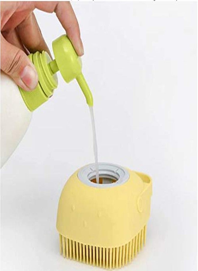 IVAR Soft Silicone Bath Brush Body Massage Baby Cleaner Dispensers Brushes - Image 3