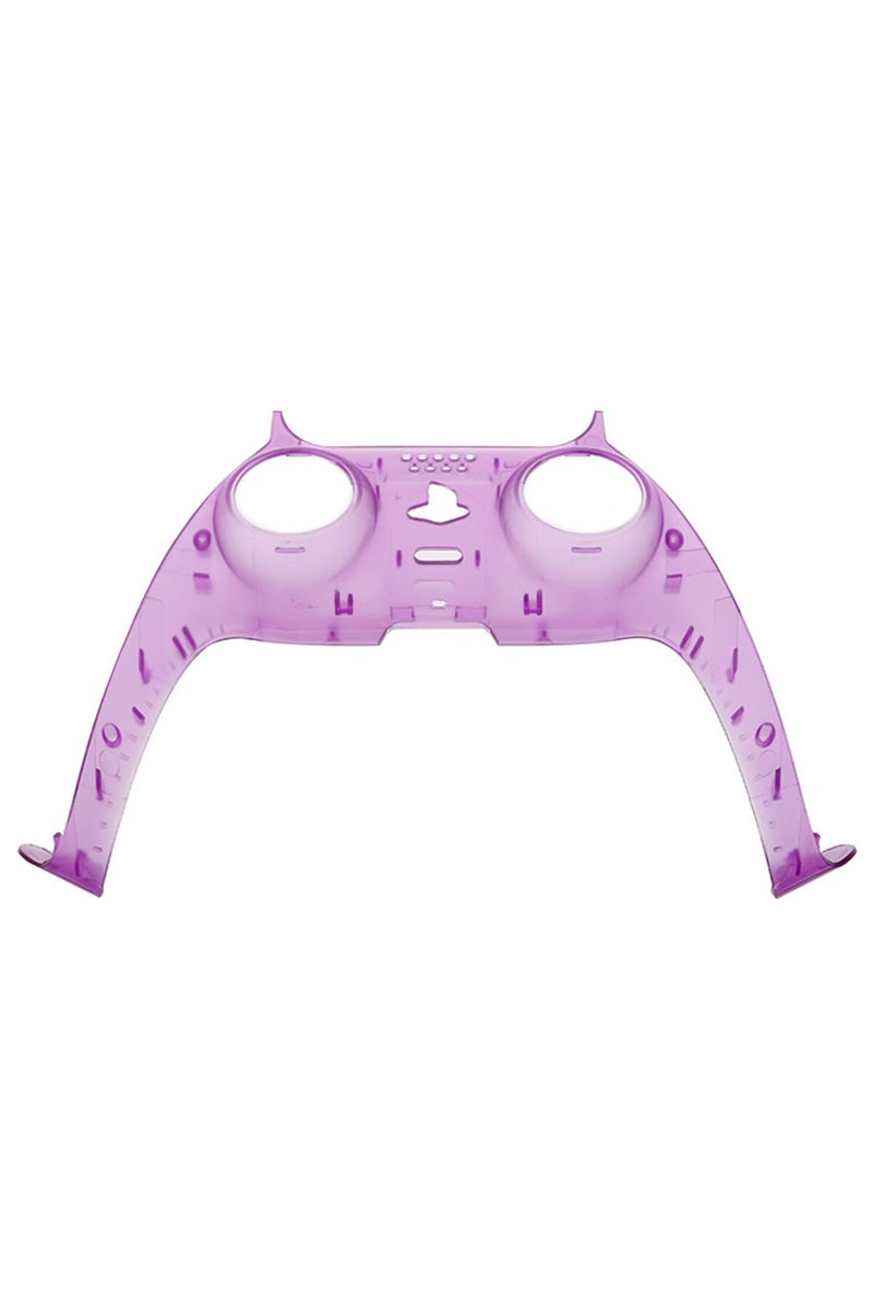 إيروريكس شريط تزييني شفاف بنفسجي اللون من YuXi لمقبض عصا التحكم الملون لجهاز PS5